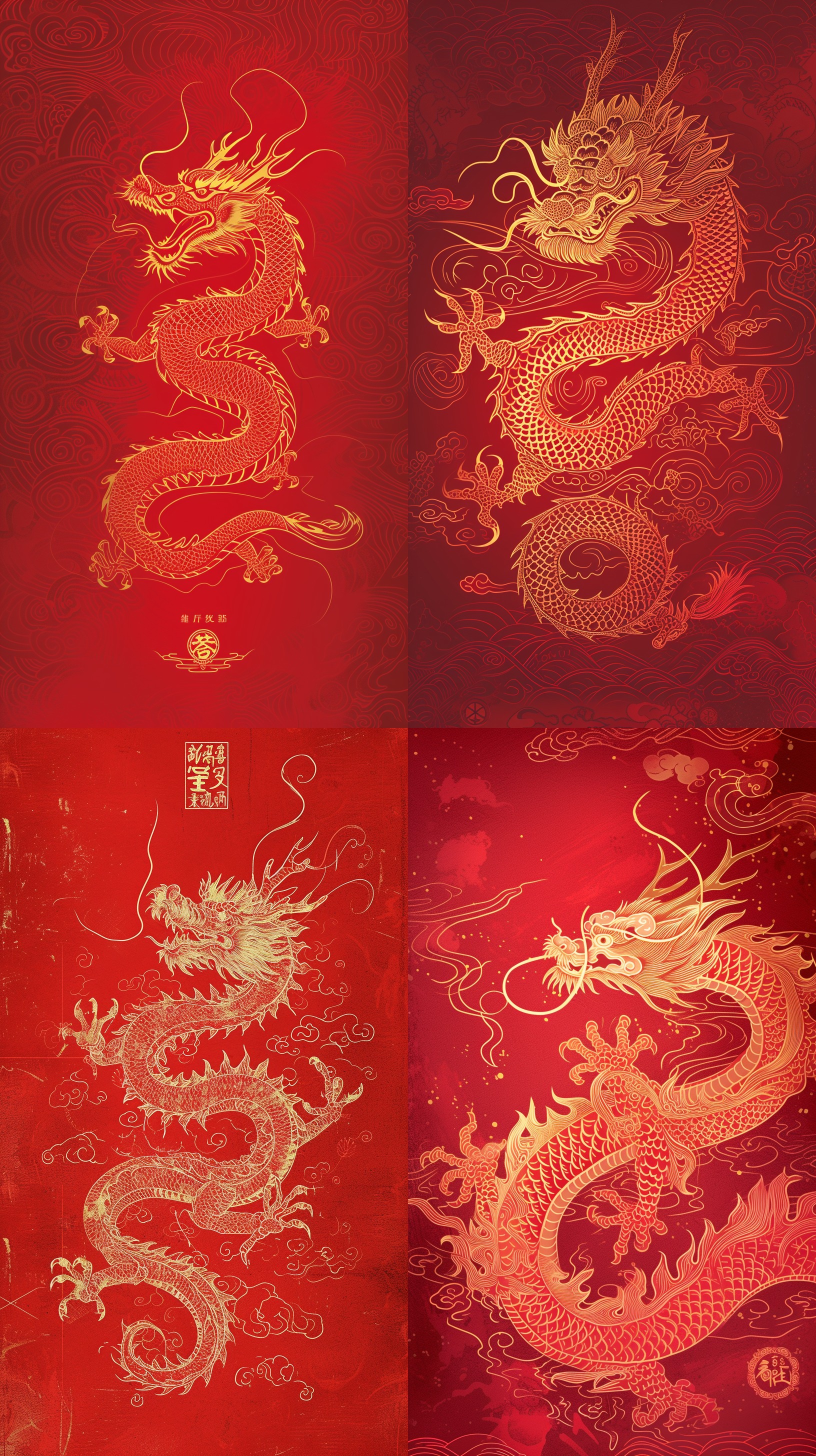 Chinese New Year liner llustration